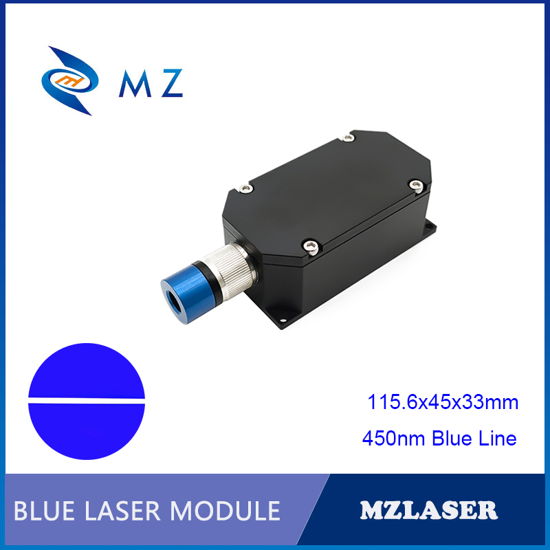 Industrial Laser Diode - Dioda laserowa z niebieską linią, regulowany