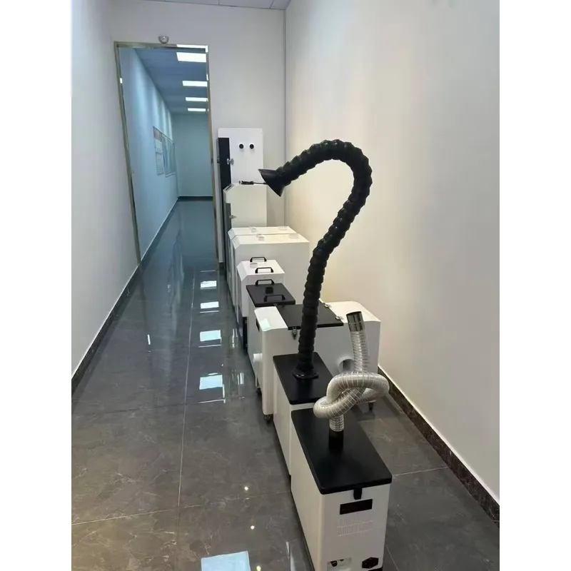 Industrial Laser Solder Iron - Mobilny przemysłowy system odciągu dymu z
