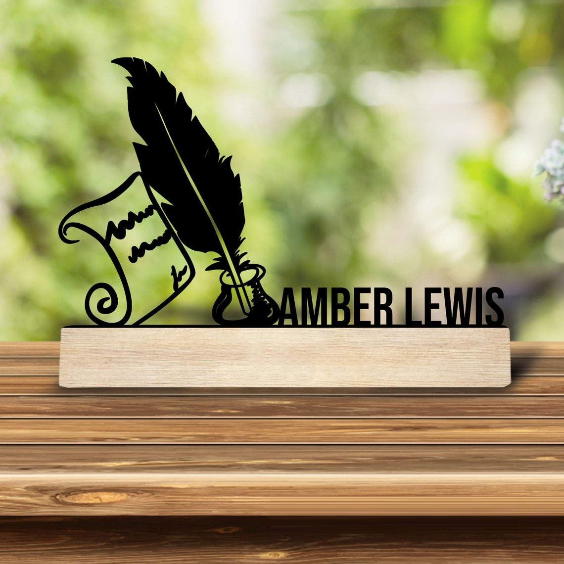 Industrial Laser Marker - 1 szt. Personalizowana retro żelazna statuetka