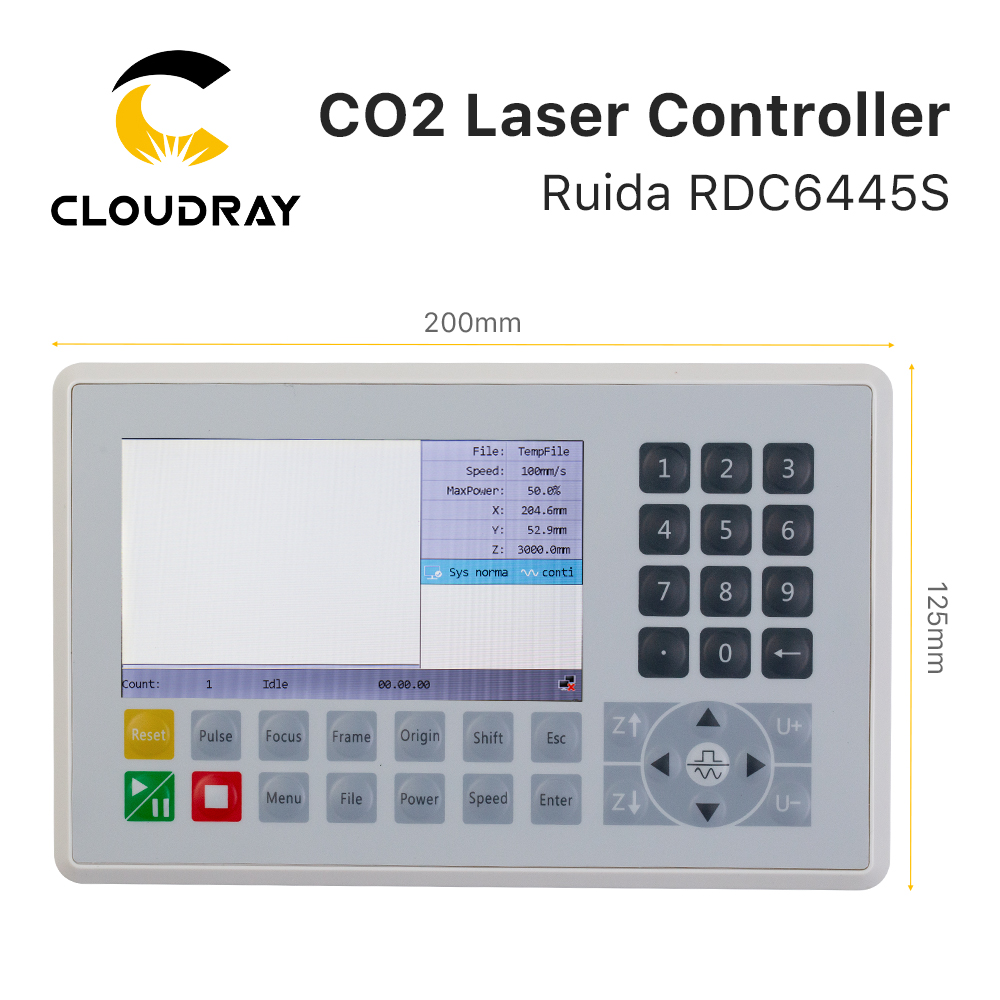 Ruida RDC6445 RDC6445G RDC6445 – Co2 Laser Engraving Machine recenzja i cena