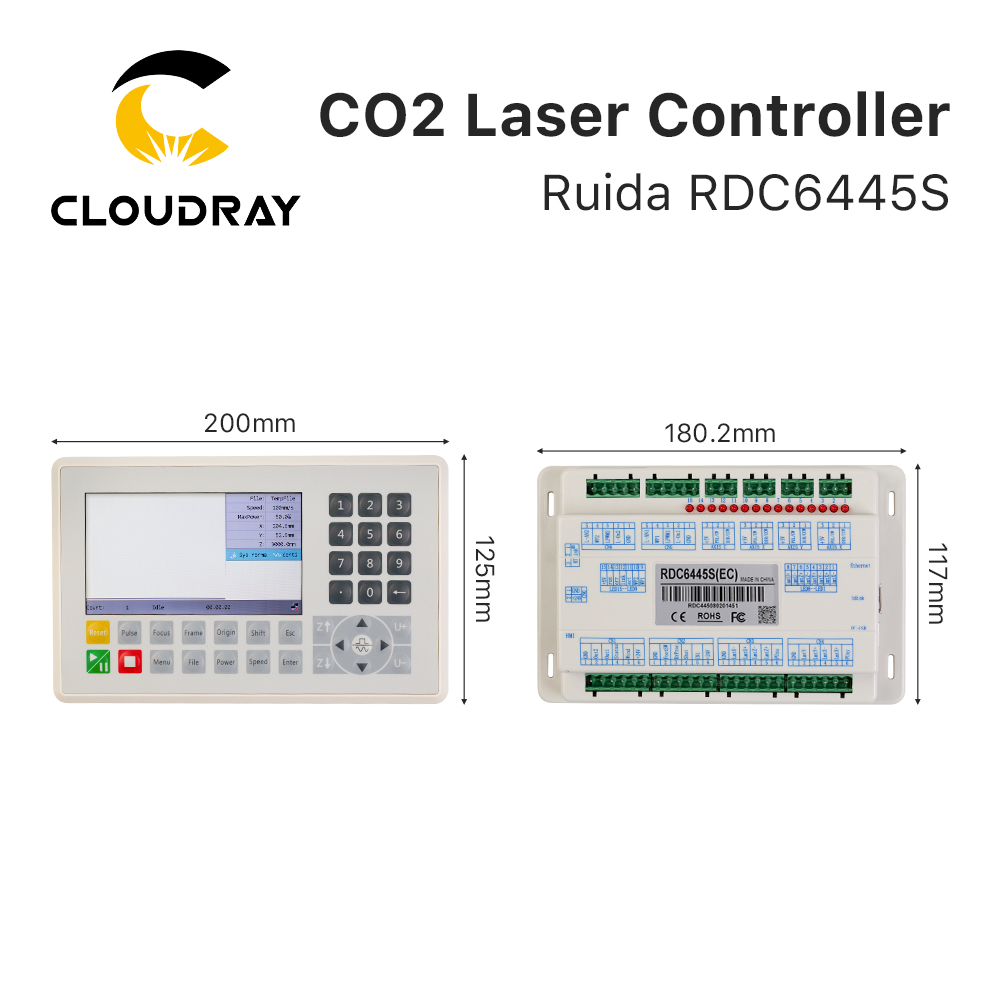 Ruida RDC6445 RDC6445G RDC6445 – Co2 Laser Engraving Machine recenzja i cena