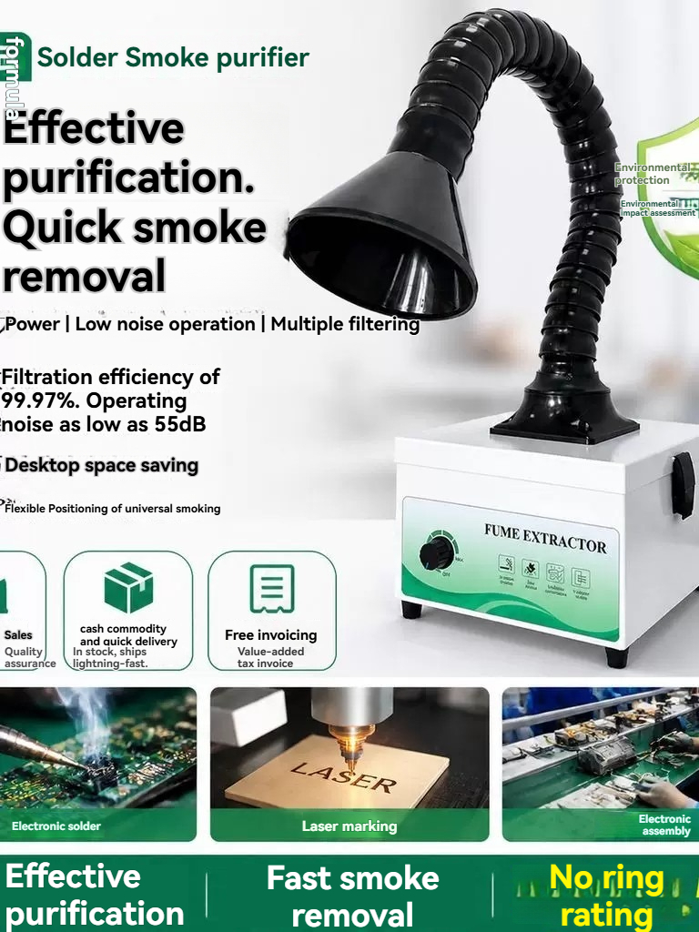 Mini pochłaniacz dymu spowodow – Industrial Laser Solder Iron recenzja i cena