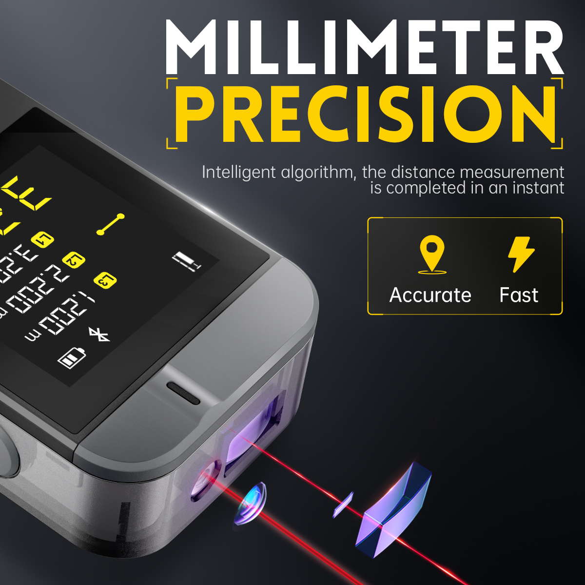 FNIRSI IR40 cyfrowa taśma mier – Industrial Laser Distance Sensor recenzja i cena