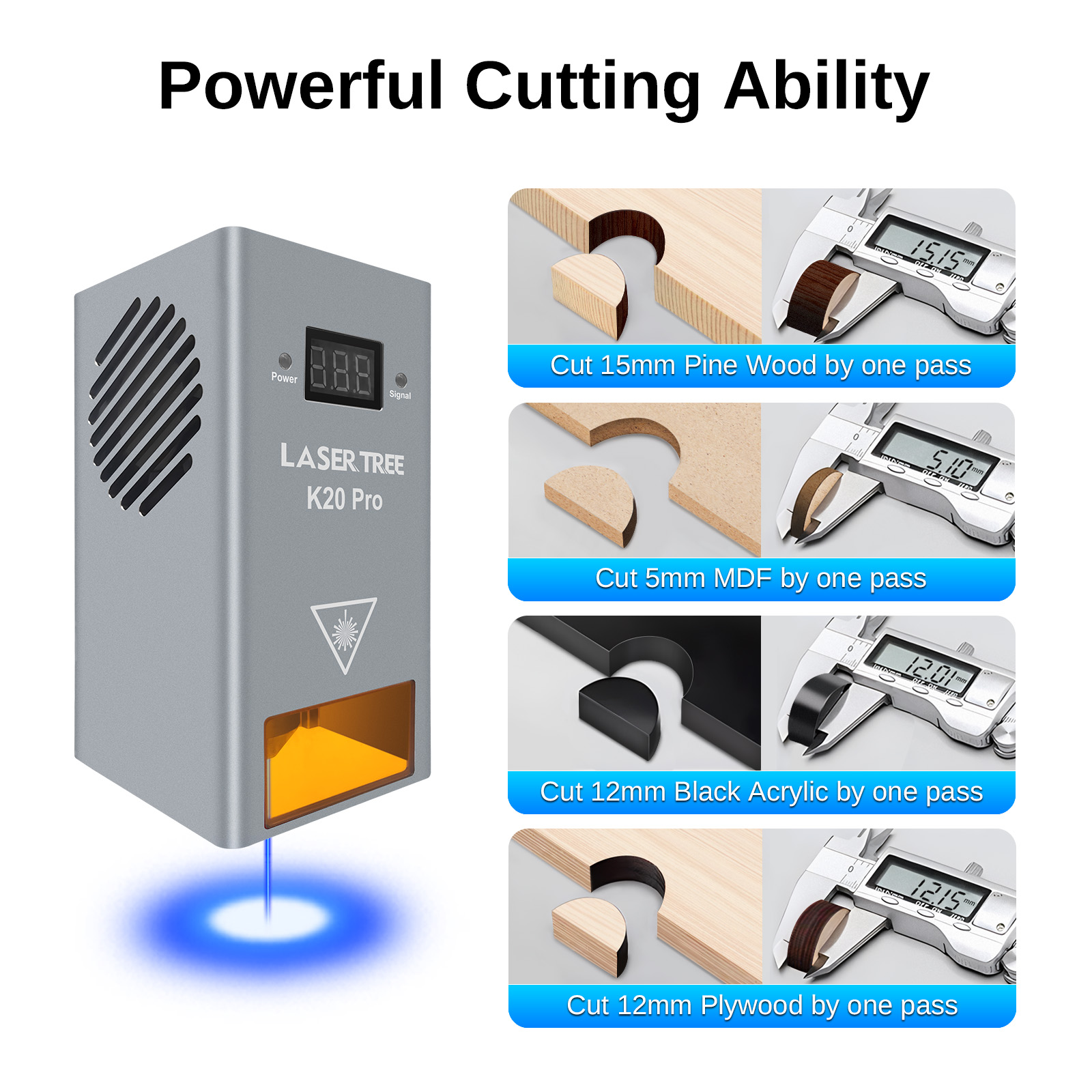 LASER TREE K20 20W Głowica las – Industrial Laser Diode recenzja i cena