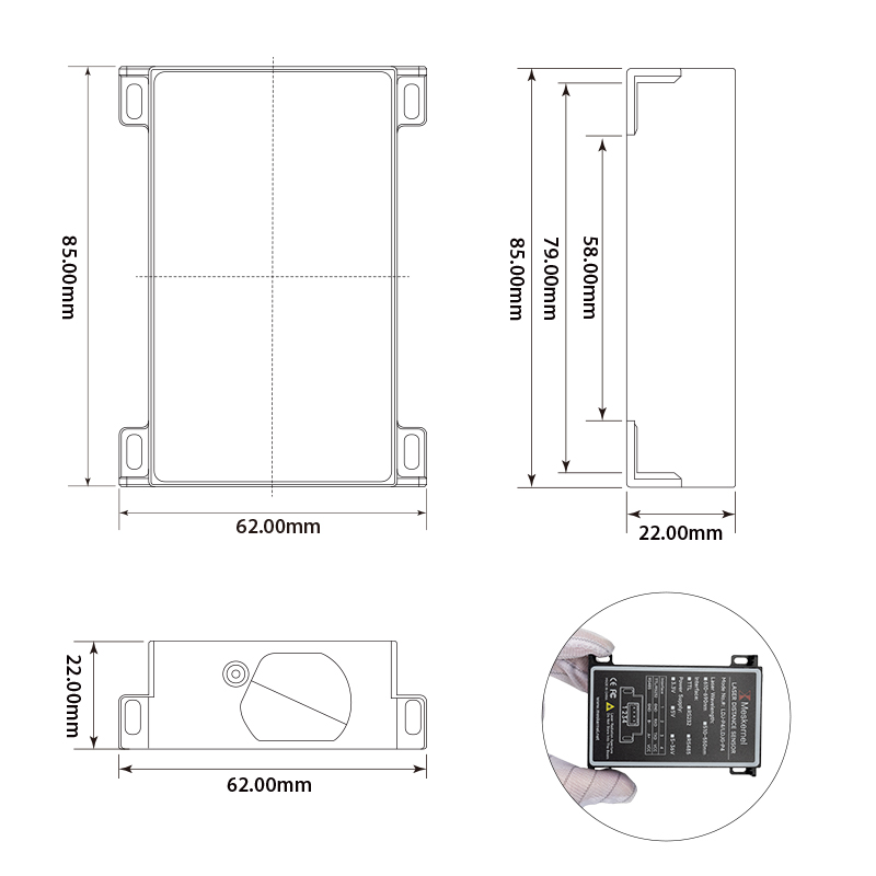Nowy produkt LDJ-P4 Aluminiowy – Industrial Laser Distance Sensor recenzja i cena