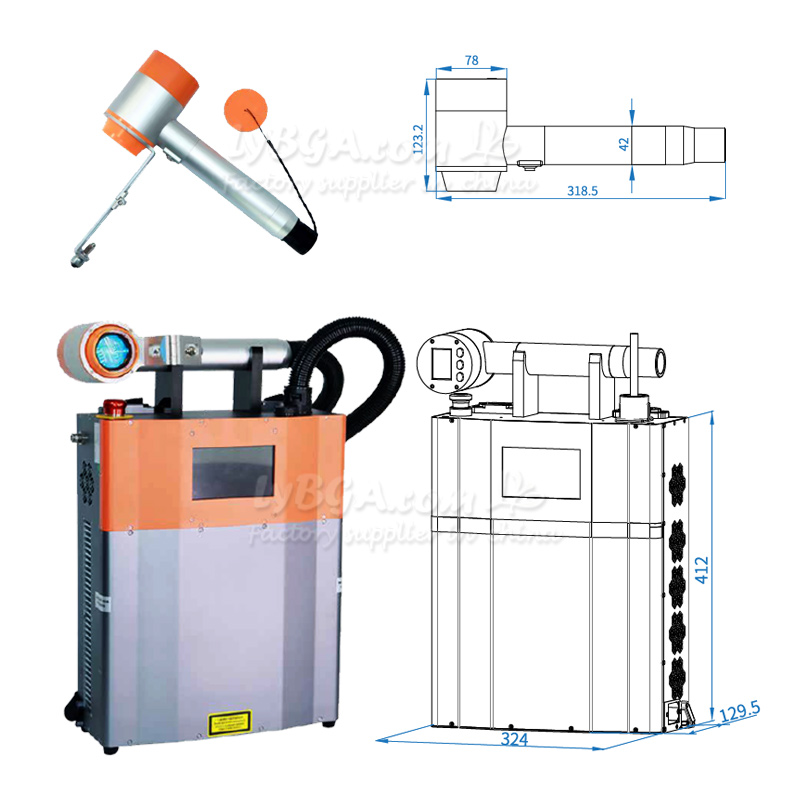 LY-LCG100A 100W Laserowa Maszy – Industrial Laser Removal recenzja i cena